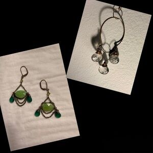 Bundle 2 pairs earrings